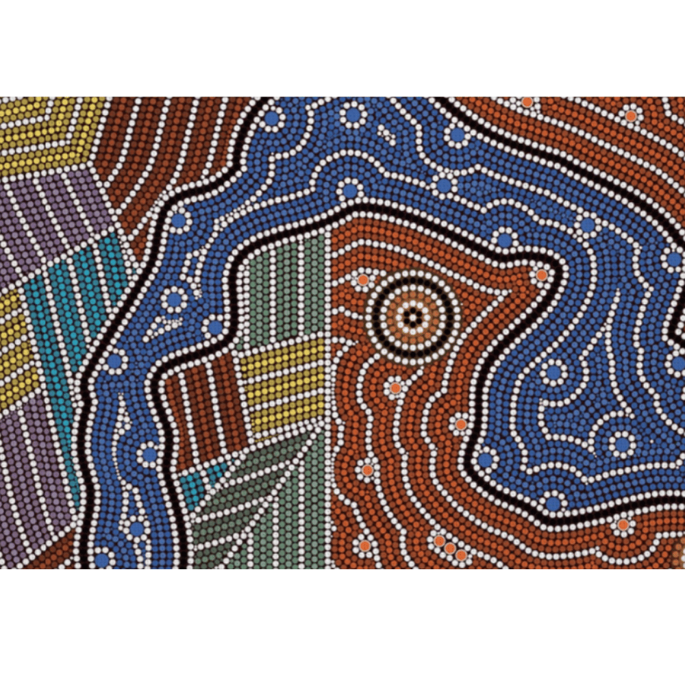Mother’s Spirit – Aboriginal Wall Art | Stretched & Framed Canvas (Copy) Print Material