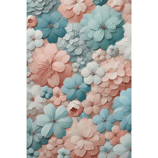 Blossom Dreams - Flower Floral Wall Art Print Print Material