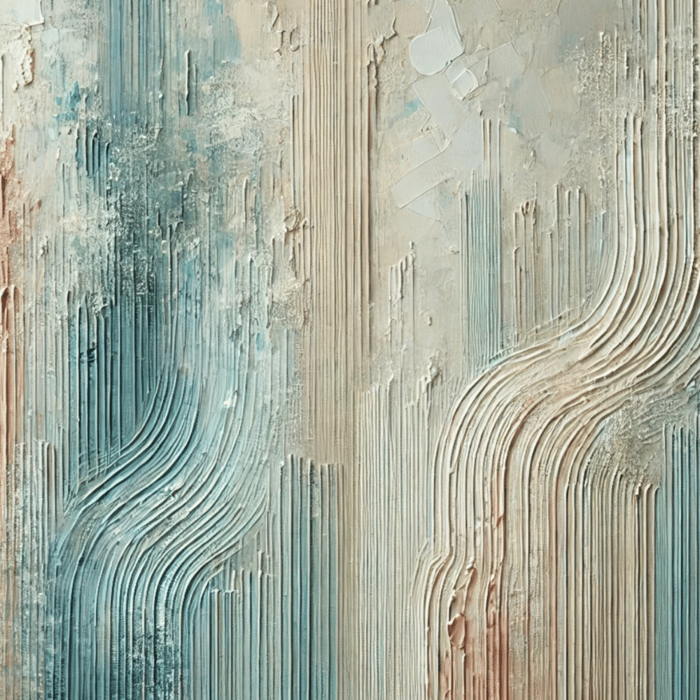 Harmonic Layers Abstract Wall Art Print Material
