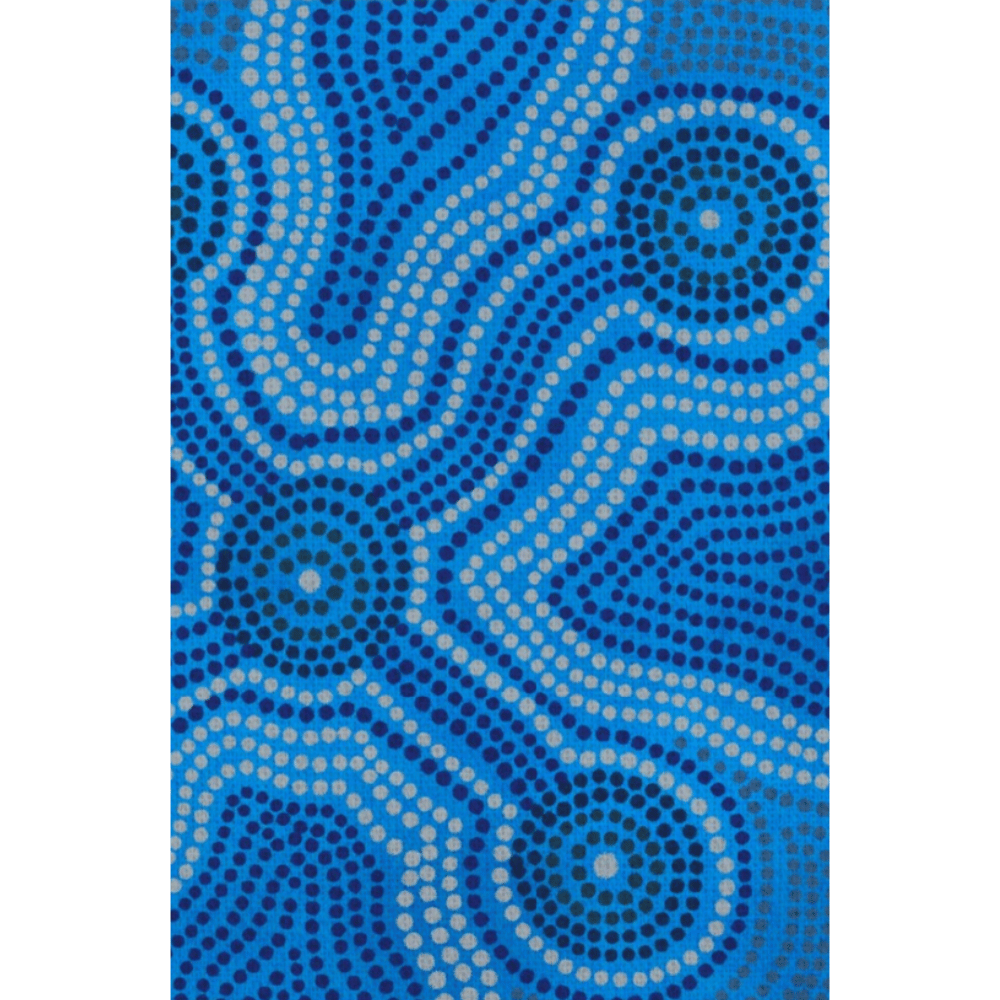 Water Spirit Right – Aboriginal Canvas Wall Art | Stretched & Framed Print Material