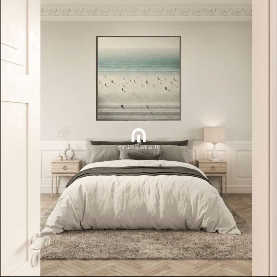 Coastal Echoes - Sea Shore Wall Art Print Print Material