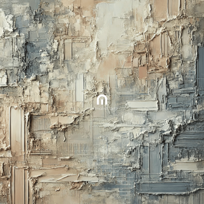 Fragments of Time - Abstract Wall Art Print Print Material